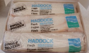 5 lb box Single Haddock Fillets